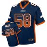 Cheap Von Miller Broncos Jersey From China #58 Blue Drfit Fashion I