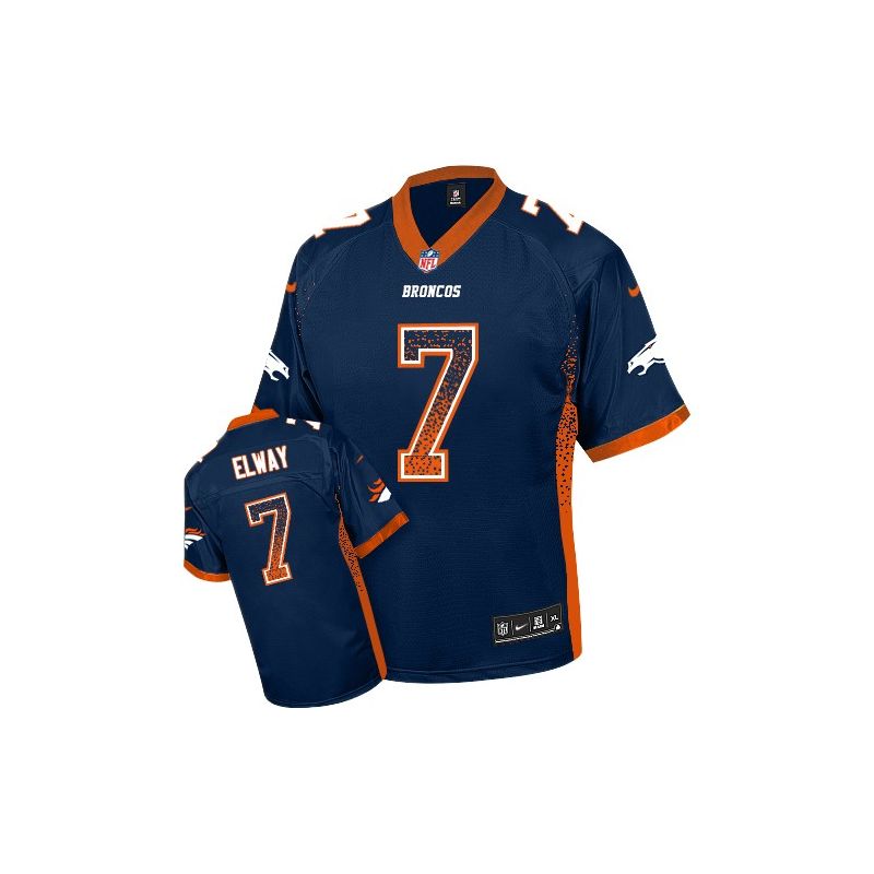 Cheap John Elway Broncos Jersey From China #7 Blue Drfit Fashion I Cheap John Elway Broncos Jersey From China #7 Blue Drfit Fashion I