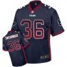 Cheap DJ Swearinger Texans Jersey From China #36 Blue Drfit Fashion I