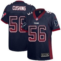 Cheap Brian Cushing Texans Jersey From China #56 Blue Drfit Fashion I