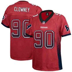Cheap Jadeveon Clowney Texans Jersey From China #90 Red Drfit Fashion I