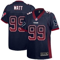 Cheap JJ Watt Texans Jersey From China #99 Blue Drfit Fashion I