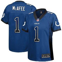 Cheap Pat Mcafee Colts Jersey From China #1 Blue Drfit Fashion I