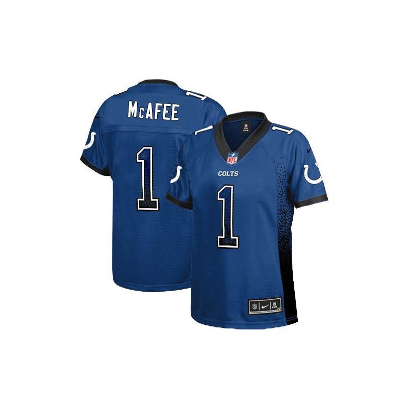Cheap Pat Mcafee Colts Jersey From China #1 Blue Drfit Fashion I Cheap Pat Mcafee Colts Jersey From China #1 Blue Drfit Fashion I