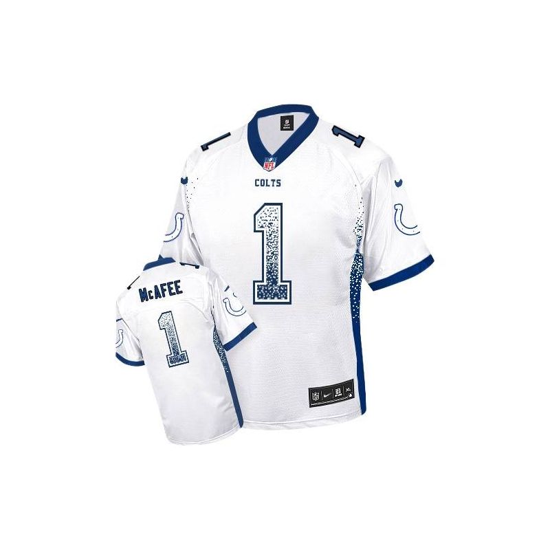 Cheap Pat Mcafee Colts Jersey From China #1 White Drfit Fashion I Cheap Pat Mcafee Colts Jersey From China #1 White Drfit Fashion I