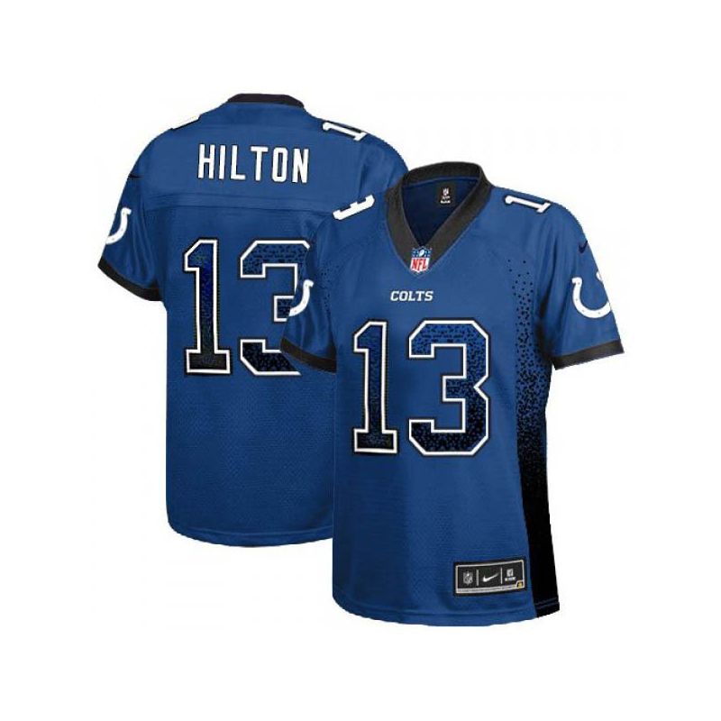 Cheap TY Hilton Colts Jersey From China #13 Blue Drfit Fashion I Cheap TY Hilton Colts Jersey From China #13 Blue Drfit Fashion I
