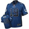 Cheap Johnny Unitas Colts Jersey From China #19 Blue Drfit Fashion I