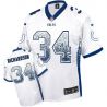 Cheap Trent Richardson Colts Jersey From China #34 White Drfit Fashion I