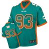 Cheap Ndamukong Suh Dolphins Jersey From China #93 Green Drfit Fashion I