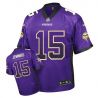 Cheap Greg Jennings Vikings Jersey From China #15 Purple Drfit Fashion I