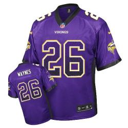 Cheap Trae Waynes Vikings Jersey From China #26 Purple Drfit Fashion I
