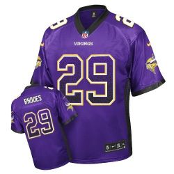 Cheap Xavier Rhodes Vikings Jersey From China #29 Purple Drfit Fashion I
