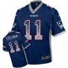 Cheap Julian Edelman Patriots Jersey From China #11 Blue Drfit Fashion I