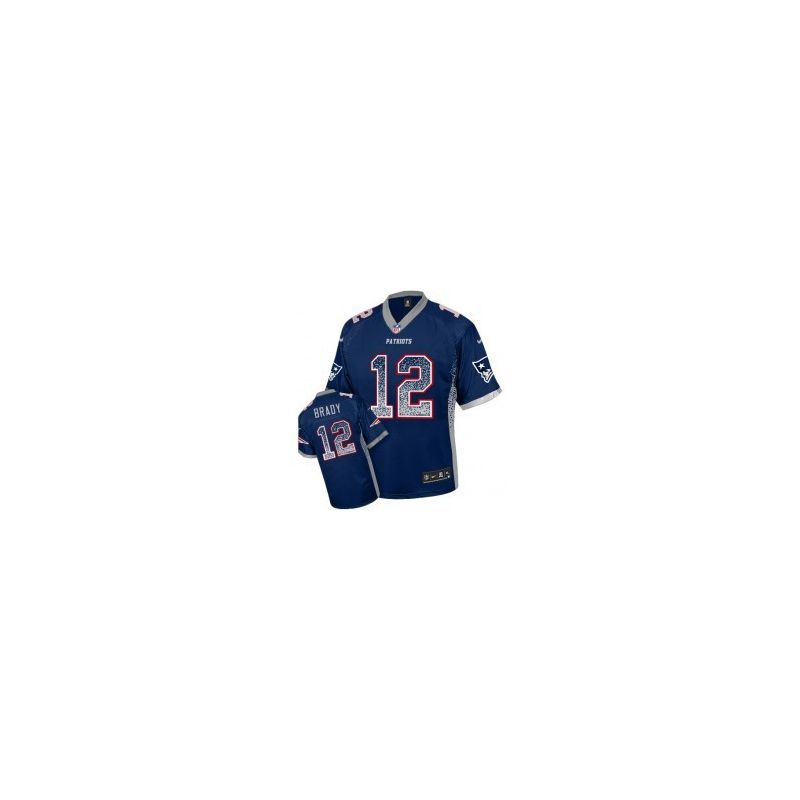Cheap Tom Brady Patriots Jersey From China #12 Blue Drfit Fashion I Cheap Tom Brady Patriots Jersey From China #12 Blue Drfit Fashion I