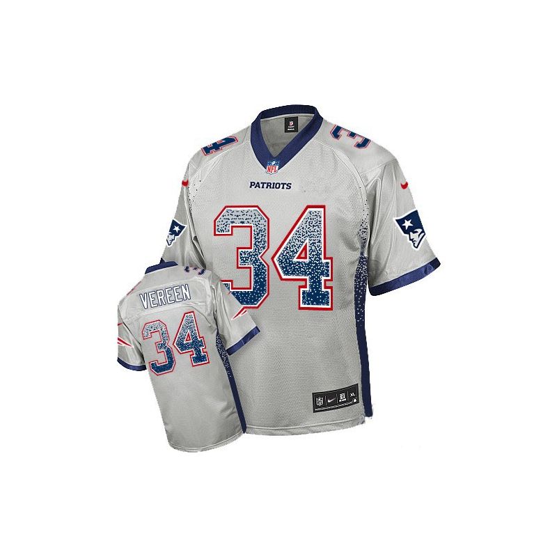 Cheap Shane Vereen Patriots Jersey From China #34 Grey Drfit Fashion I Cheap Shane Vereen Patriots Jersey From China #34 Grey Drfit Fashion I