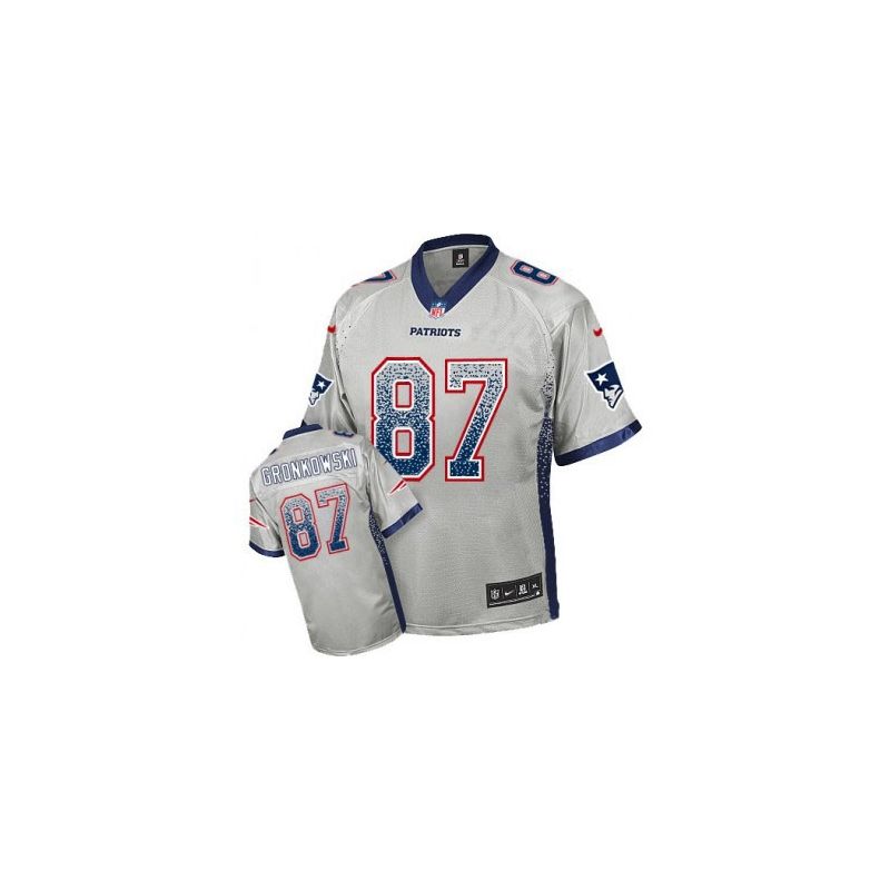 Cheap Rob Gronkowski Patriots Jersey From China #87 Grey Drfit Fashion I Cheap Rob Gronkowski Patriots Jersey From China #87 Grey Drfit Fashion I
