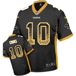 Cheap Brandin Cooks Saints Jersey From China #10 Black Drfit Fashion I
