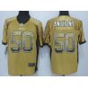 Cheap Stephone Anthony Saints Jersey From China #50 Gold Drfit Fashion I