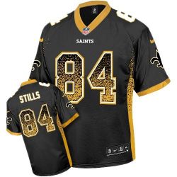 Cheap Kenny Stills Saints Jersey From China #84 Black Drfit Fashion I