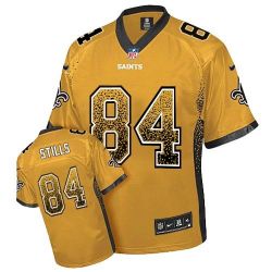 Cheap Kenny Stills Saints Jersey From China #84 Gold Drfit Fashion I