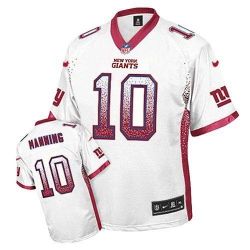 Cheap Eli Manning Giants Jersey From China #10 White Drfit Fashion I