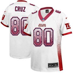 Cheap Victor Cruz Giants Jersey From China #80 White Drfit Fashion I