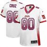 Cheap Victor Cruz Giants Jersey From China #80 White Drfit Fashion I