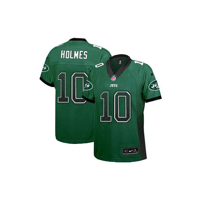 Cheap Santonio Holmes Jets Jersey From China #10 Green Drfit Fashion I