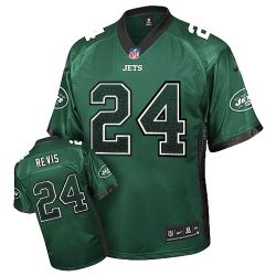 Cheap Darrelle Revis Jets Jersey From China #24 Green Drfit Fashion I