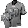 Cheap Darren McFadden Raiders Jersey From China #20 Grey Drfit Fashion I