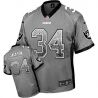 Cheap Bo Jackson Raiders Jersey From China #34 Grey Drfit Fashion I