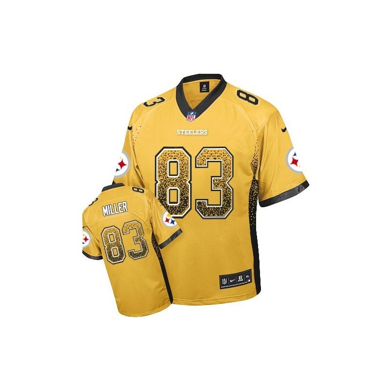 Cheap Heath Miller Steelers Jersey From China #83 Gold Drfit Fashion I Cheap Heath Miller Steelers Jersey From China #83 Gold Drfit Fashion I