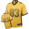 Cheap Heath Miller Steelers Jersey From China #83 Gold Drfit Fashion I