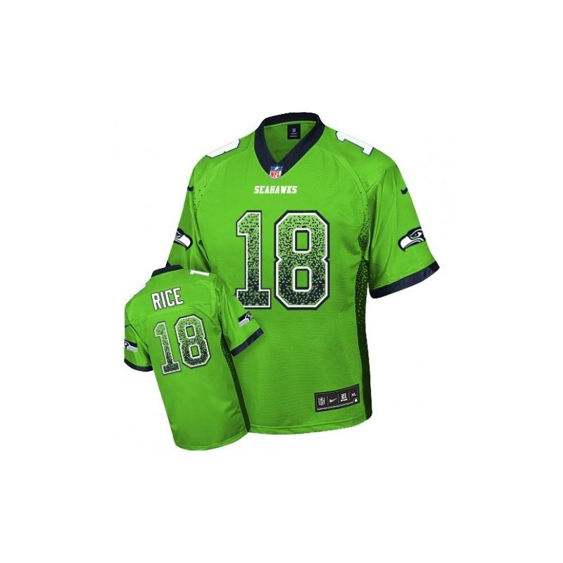 Cheap Sidney Rice Seahawks Jersey From China #18 Green Drfit Fashion I Cheap Sidney Rice Seahawks Jersey From China #18 Green Drfit Fashion I