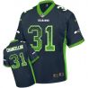 Cheap Kam Chancellor Seahawks Jersey From China #31 Blue Drfit Fashion I