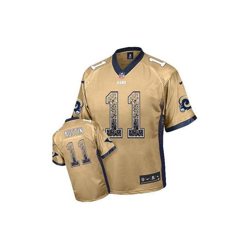 Cheap Tavon Austin Rams Jersey From China #11 Gold Drfit Fashion I