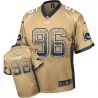 Cheap Michael Sam Rams Jersey From China #96 Gold Drfit Fashion I