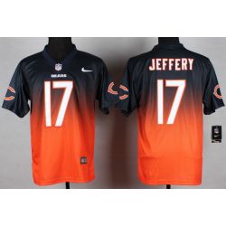 Cheap Alshon Jeffery Bears Jersey From China #17 Blue-Orange Drfit Fashion