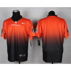 Cheap Bengals Orange-Black Blank Drfit Fashion