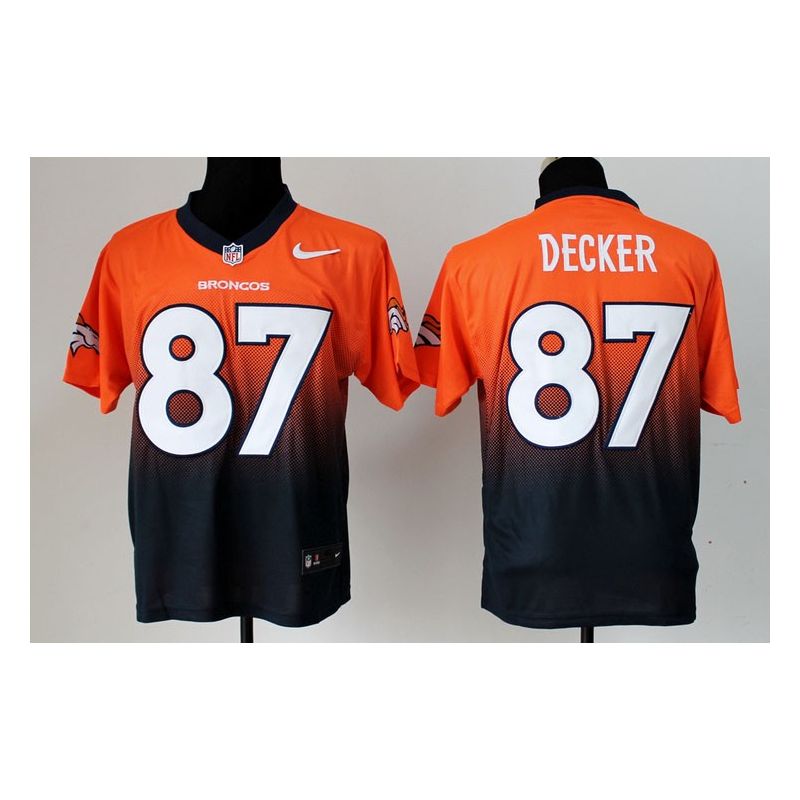 Cheap Eric Decker Broncos Jersey From China #87 Orange-Blue Drfit Fashion Cheap Eric Decker Broncos Jersey From China #87 Orange-Blue Drfit Fashion