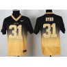 Cheap Jairus Byrd Saints Jersey From China #31 Black-Golden Drfit Fashion