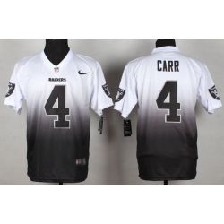 Cheap Derek Carr Raiders Jersey From China #4 White-Black Drfit Fashion