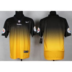 Cheap Steelers Black-Yellow Blank Drfit Fashion