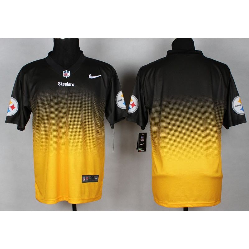 Cheap Steelers Black-Yellow Blank Drfit Fashion Cheap Steelers Black-Yellow Blank Drfit Fashion