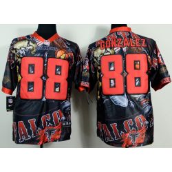 Cheap Tony Gonzalez Falcons Jersey From China #88 Fanatical