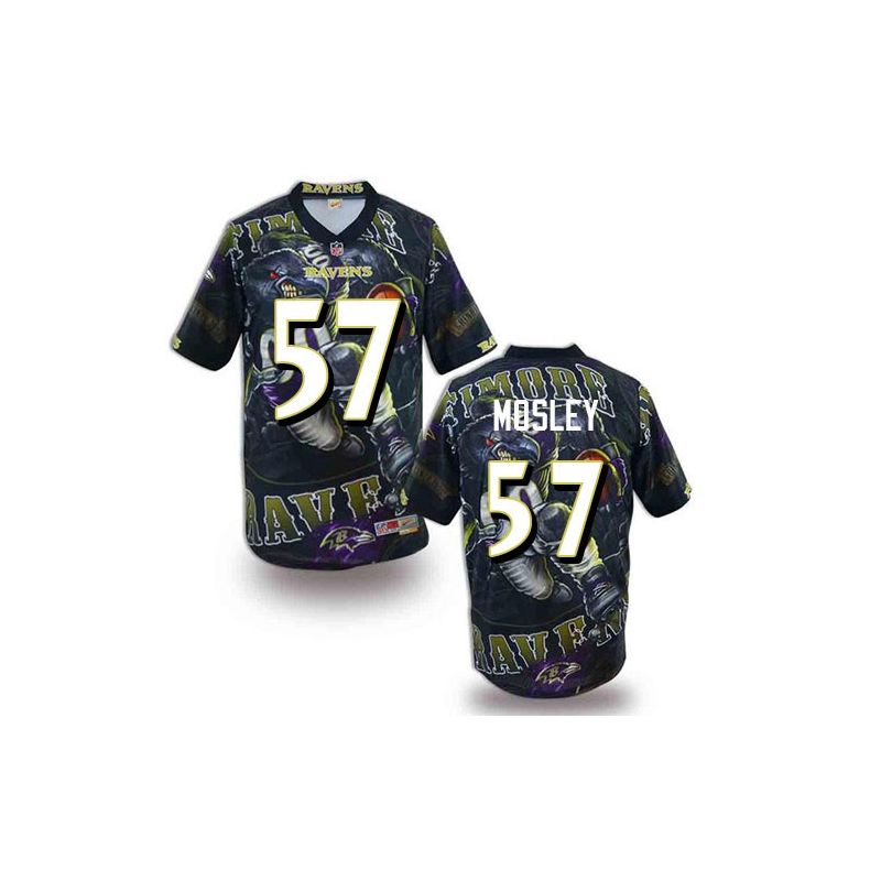 Cheap CJ Mosley Ravens Jersey From China #57 Fanatical