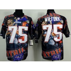 Cheap Vince Wilfork Patriots Jersey From China #75 Fanatical