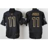 Cheap Julio Jones Falcons Jersey From China #11 Gold Lettering