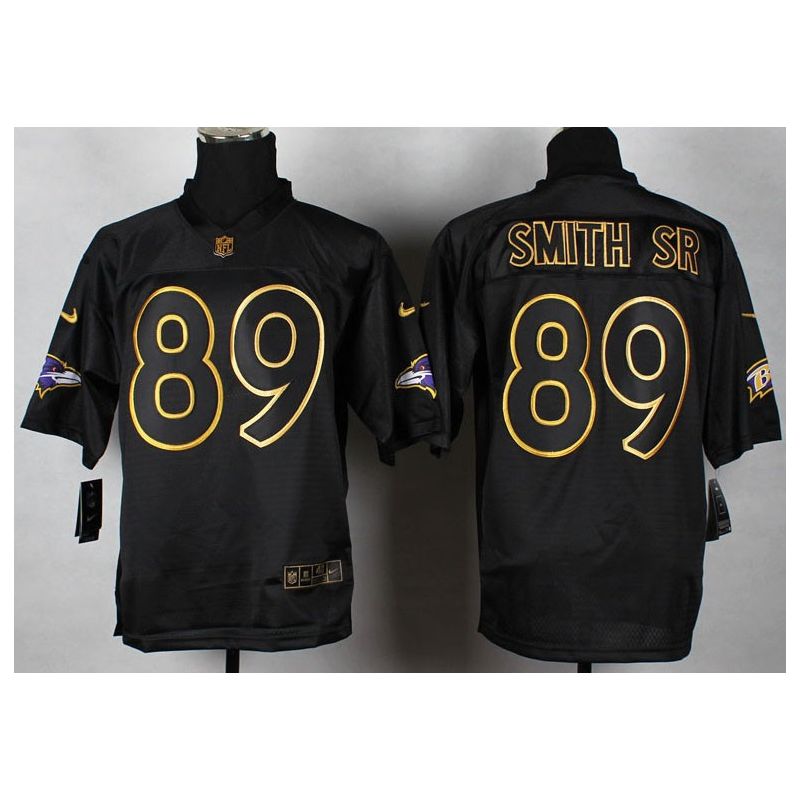 Cheap Steve Smith SR Ravens Jersey From China #89 Gold Lettering Cheap Steve Smith SR Ravens Jersey From China #89 Gold Lettering