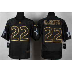 Cheap Emmitt Smith Cowboys Jersey From China #22 Gold Lettering
